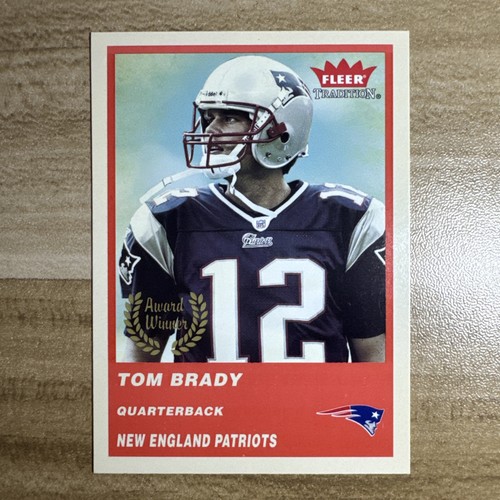 Tom brady 2004 - fleer, tradition