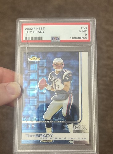 2002 topps finest tom - -,